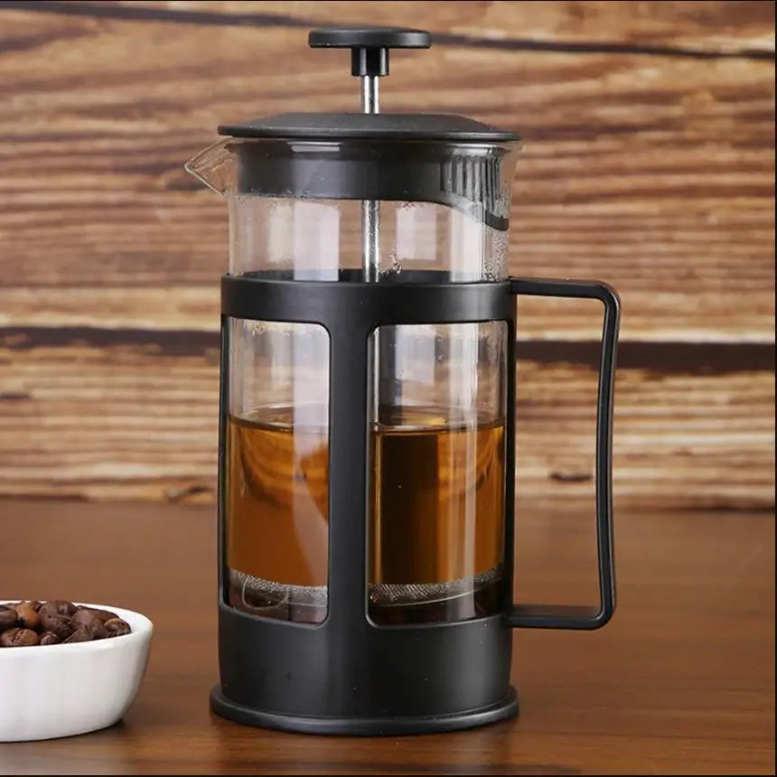 600Ml Coffee Pot French Press Coffee Maker Heat Resistant Glass Coffee Pot Percolator Coffee Brewer with Filtration Tea Maker