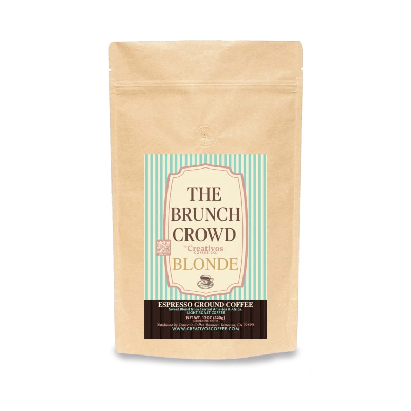The Brunch Crowd - Espresso | Blonde Roast Whole Bean Coffee by Creativos Coffee Co.