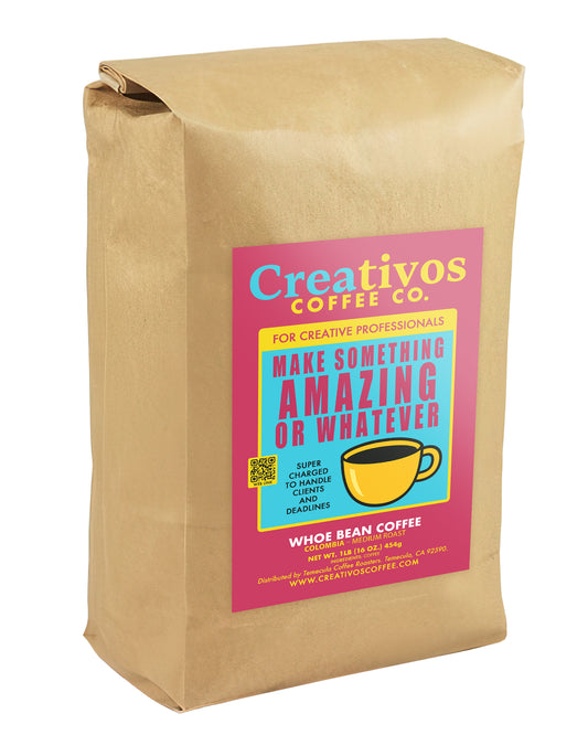 Creativos Coffee Co. – Colombian Ground Coffee | 1 lb Bag