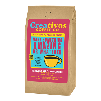 Creativos Coffee Co. – Espresso Ground Coffee | Colombia – 12oz