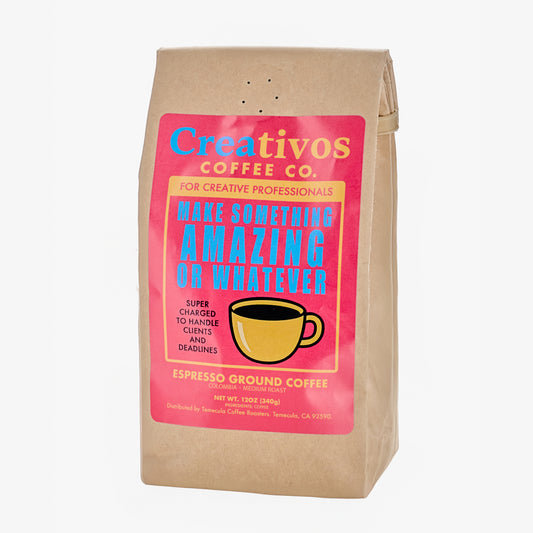 Creativos Coffee Co. - Espresso Ground Coffee – Medium Roast