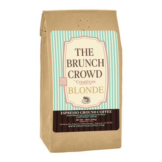 The Brunch Crowd - Espresso | Blonde Roast Whole Bean Coffee by Creativos Coffee Co.